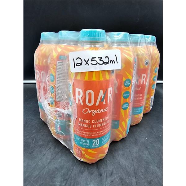 Roar Organic Mango Clementine Beverage Pack – 12 x 532 mL