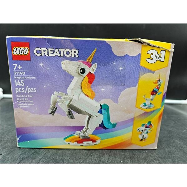 LEGO Creator Set 31140 Magical Unicorn, 3-in-1, 145 Pieces