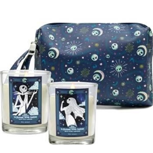 Charmed Aroma Disney Nightmare Before Christmas Candle Set with Bag