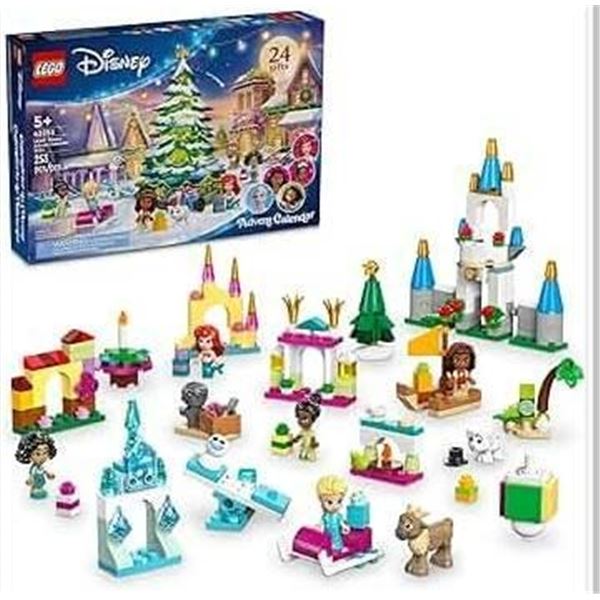 LEGO Disney 43253 Advent Calendar 253-Piece Kit, 2023 Edition