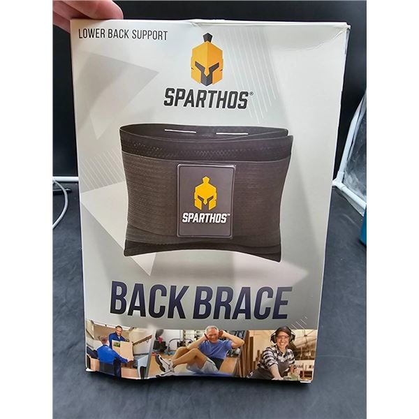 Sparthos Lower Back Support Back Brace with Adjustable Design