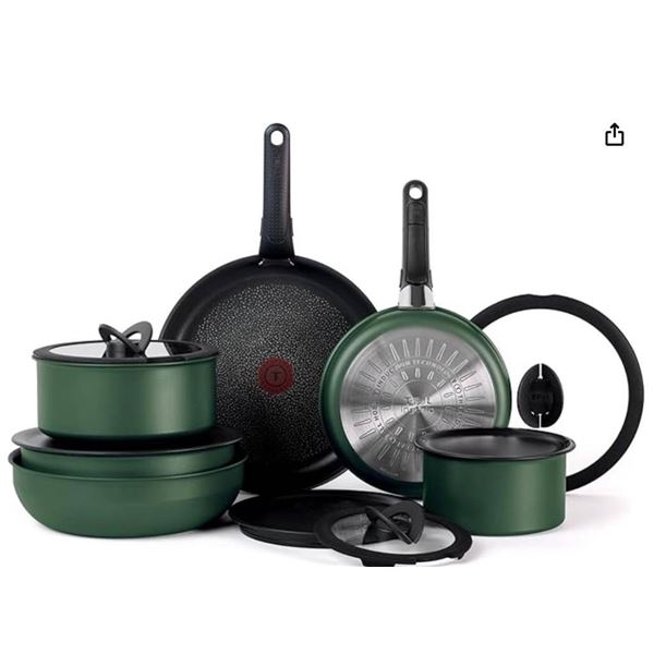 T-fal Ingenio Non-Stick Induction Cookware Set, 14 Pieces