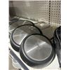 Image 2 : All-Clad Stainless Steel Tri-Ply Fry Pan Set, 8 Inch, 10 Inch, and 12 Inch