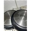Image 4 : All-Clad Stainless Steel Tri-Ply Fry Pan Set, 8 Inch, 10 Inch, and 12 Inch