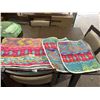 Image 1 : King-Size Multicolor Quilt With Coordinating Pillow Covers (2)