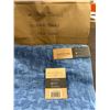 Image 2 : 6-Piece Towel Set: 2 Bath Towels, 2 Hand Towels, 2 Face Cloths, Blue