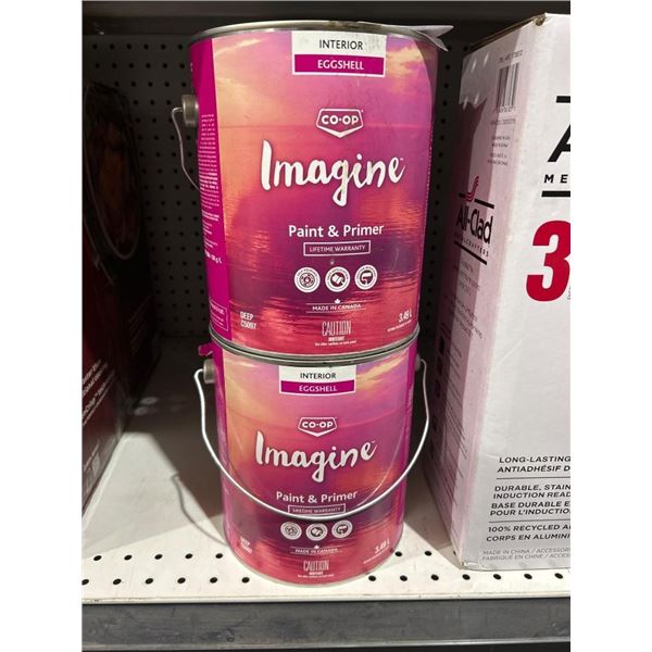 Co-op Imagine Paint and Primer Interior Eggshell Finish 3.64 L x 2