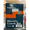 Image 2 : Travelisimo Electric Lunch Box, 110V/12-24V, 1.8 Liters, Stainless Steel