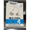 Image 2 : MEE audio Professional MX4 PRO Quad-Driver Hybrid Musicians in Ear Monitor Headphones with High-Reso