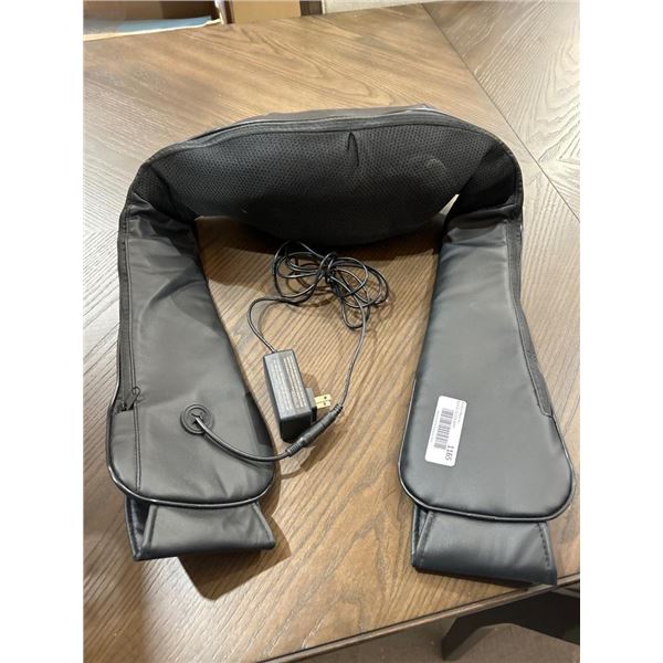 Electric Shiatsu Neck and Shoulder Massager with Power Adapter