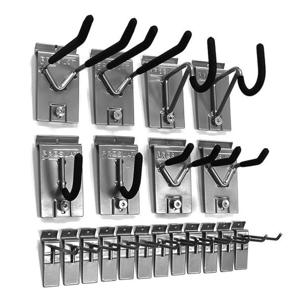 Proslat 11004 20-Piece Hook Kit for Slatwall Systems