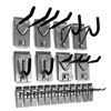 Image 1 : Proslat 11004 20-Piece Hook Kit for Slatwall Systems