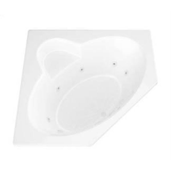 SW Corp Drop-In Whirlpool Bathtub with LX Pump System