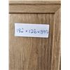 Image 3 : Wall Cabinet with Dimensions 18x12x39 Inches and Hinged Door