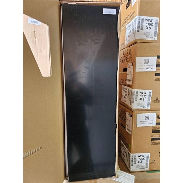 Eklipse RB-BTG12-SD White 12 Inch x 39 Inch 1-Door Cabinet