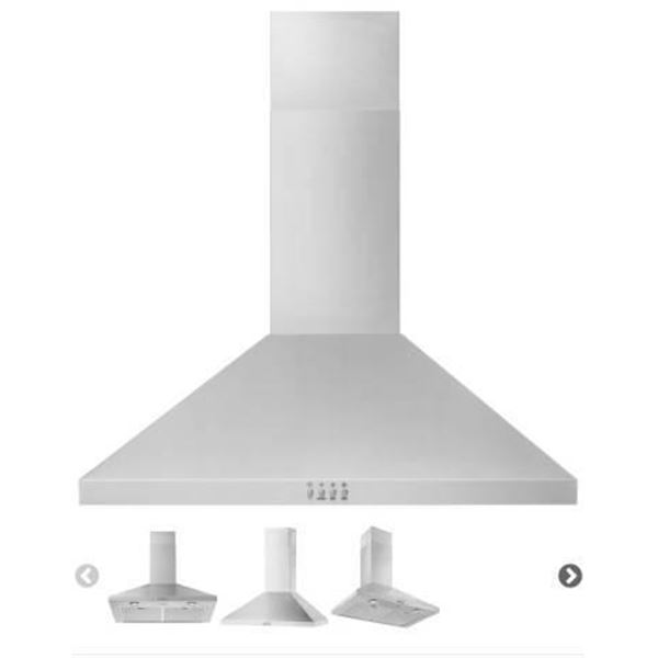 Whirlpool WVW73UC0LS Range Hood 30-Inch, Stainless Steel