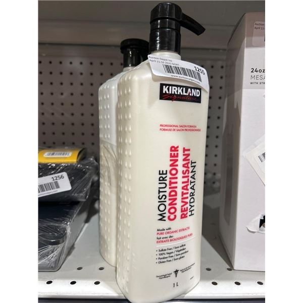 Kirkland Signature Moisture Conditioner, 1L Bottle x 2
