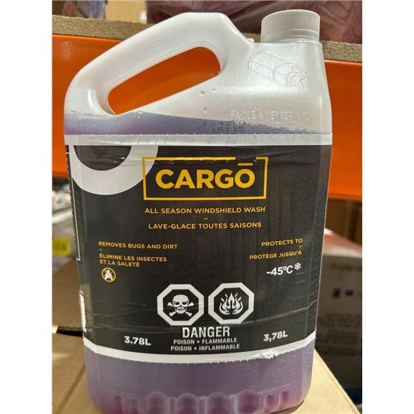 Cargo All Season Windshield Wash – 3.78L (4 Units)