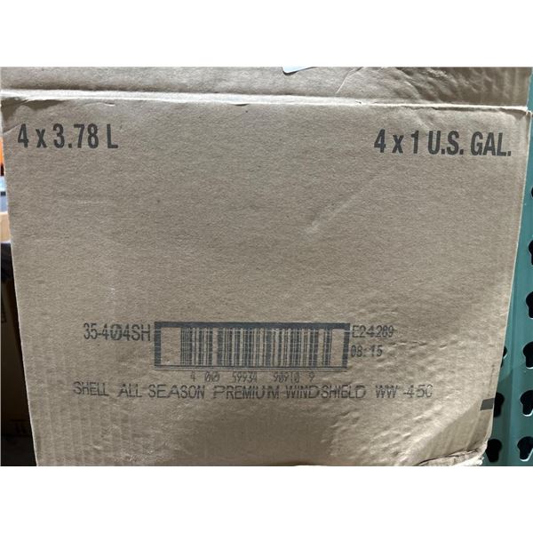 Shell All Season Windshield Wash 4× 3.78L