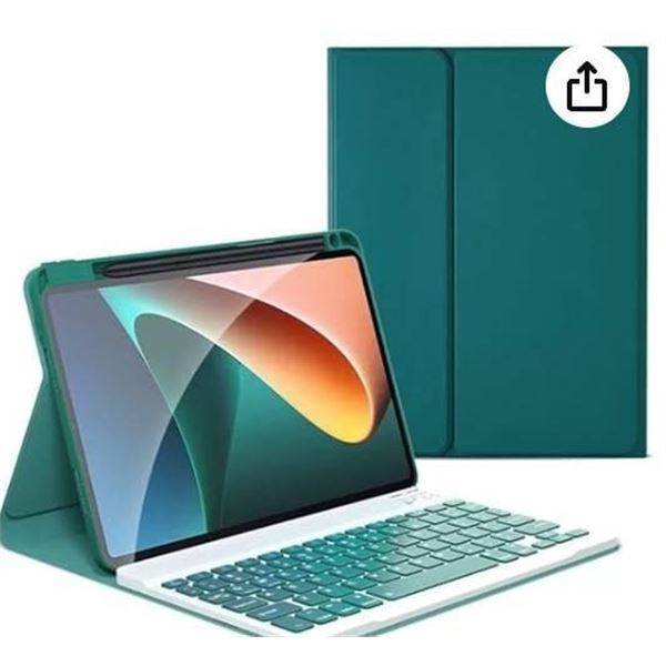 Wireless Keyboard Case With Bluetooth Functionality for Tablets