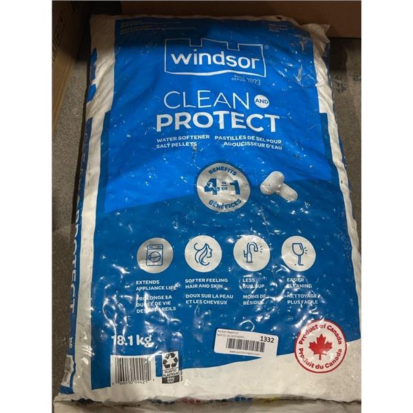 Windsor Clean and Protect Water Softener Salt Pellets 18.1 kg