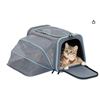 Image 1 : Petsfit Small Pet Carrier Soft Airline Approved Expandable Carrier for Kitten Puppy Bunny,Cat 16[x=#