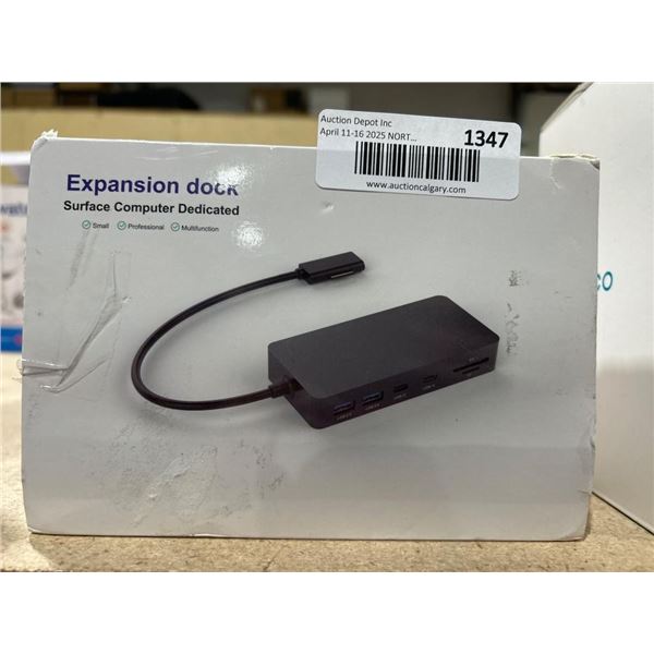 Surface Computer Dedicated Expansion Dock with 4K HDMI and USB 3.0