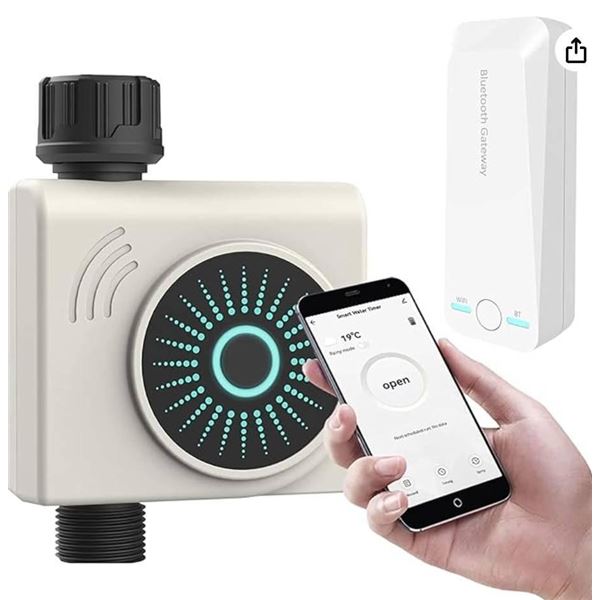 SOQLIYI Wireless Water Timer HCT-611 and HCG-001 Gateway