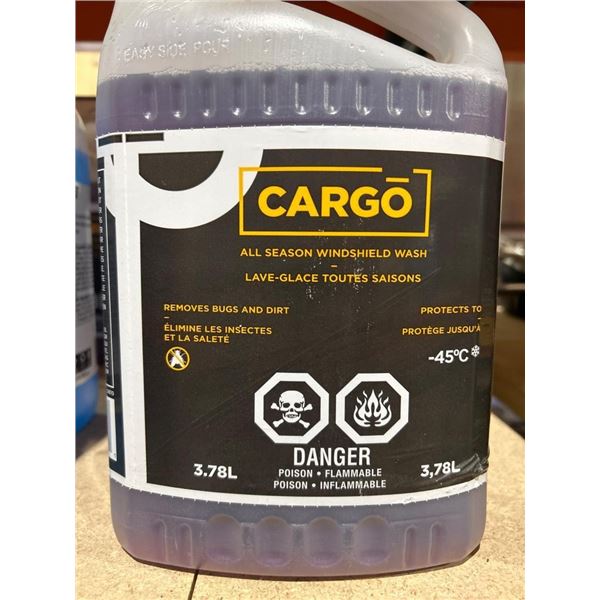 Cargo All Season Windshield Wash 3.78L – Case of 4