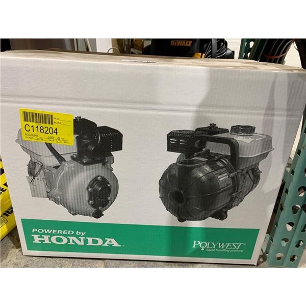 Honda-Driven Polywest Water Pump C118204