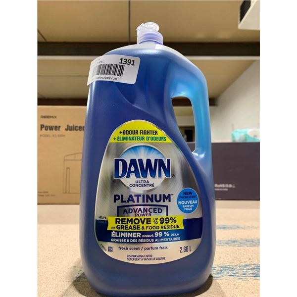Dawn Ultra Platinum Advanced Power Dish Soap, 2.66 L