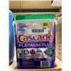 Image 1 : Cascade Platinum Plus Fresh Scent Dishwasher Detergent, 1.25 kg