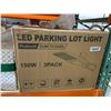 Image 2 : 150W LED Parking Lot Light with Photocell Dusk to Dawn, 3 Pack