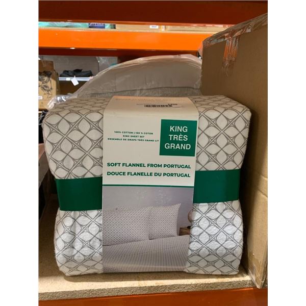 King Size Flannel Bedding Set – Soft Flannel From Portugal