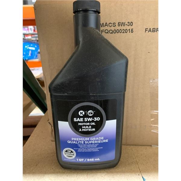 Circle K SAE 5W-30 Motor Oil, 12 x 946 mL,