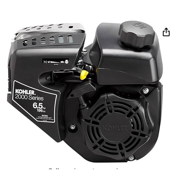 Kohler 2000 Series OHV Horizontal Engine – 196cc, 3/4in. x 2.42in. Shaft,