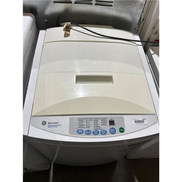GE Spacemaker Top Load Clothes Washer with Energy Guide Rating