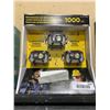 Image 2 : Infinity XT Rechargeable LED Headlamp Set with Dual Power, 3 Pack