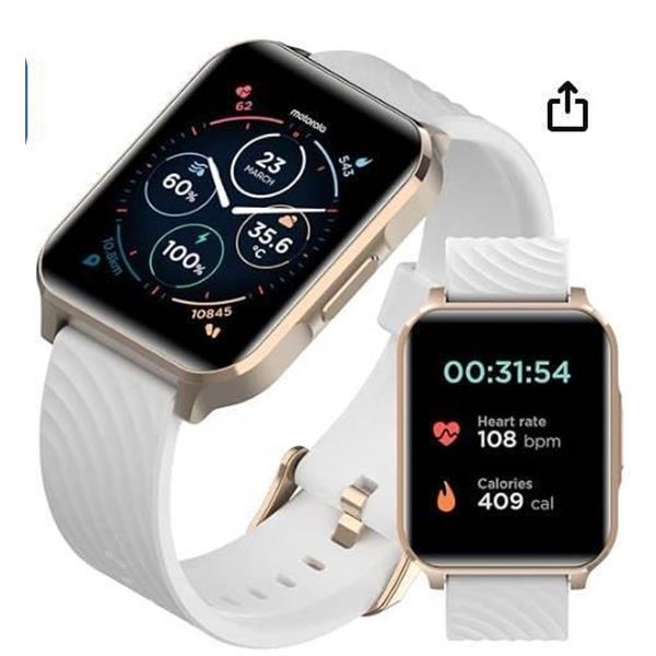 Moto Watch 70 Smartwatch with Health Tracking Features