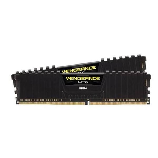 Corsair Vengeance LPX 16GB (2x8GB) DDR4 DRAM 3200MHz C16 Desktop Memory Kit – Black (CMK16G