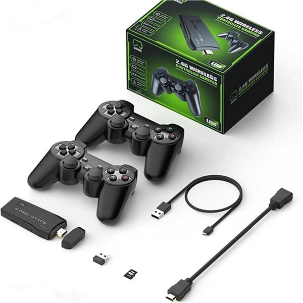 2.4G Wireless Controller Gamepad with Dual Analog Sticks