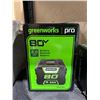 Image 2 : Greenworks PRO 80V 2.0 AH Lithium Ion Battery GBA80200