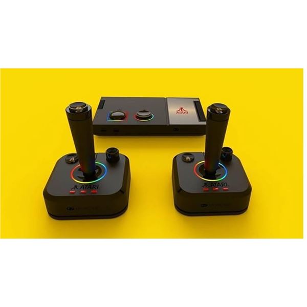 My Arcade Atari Game Station Pro: Video Game Console with 200+ Games, Wireless Joysticks, RGB LED Li