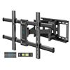 Image 1 : PERLESMITH TV Wall Mount Bracket Full Motion Dual Articulating Arm for Most 37-70 Inch LED, LCD, OLE