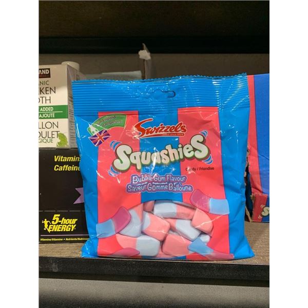 Swizzels Squashies Bubble Gum Flavour Candy, 10 Bags