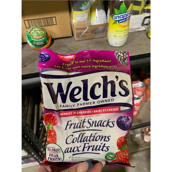 Welch’s Fruit Snacks 12 x 140 g Sachets Packaging