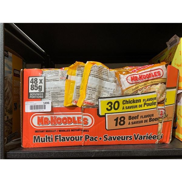 Mr. Noodles Multi Flavour Pack 48 Individual Servings 85g Each