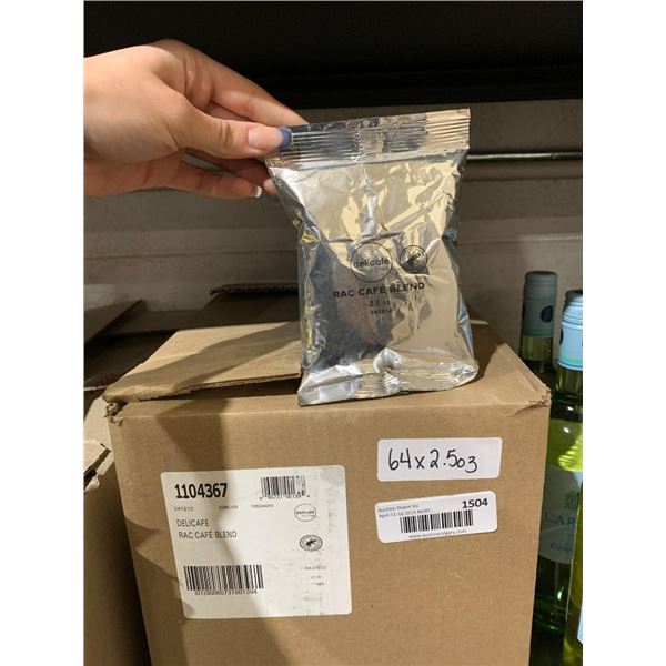 Delicafe RAC Cafe Blend Coffee Pack 2.5 oz 64-Count