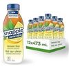 Image 1 : Snapple Zero Lemon Tea, 12 x 473 ml Bottles