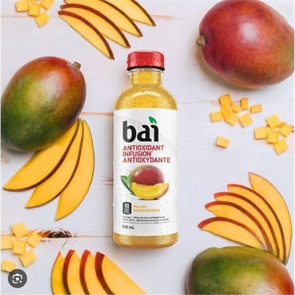 Bai Antioxidant Infusion Malawi Mango 530ml (12-Count)